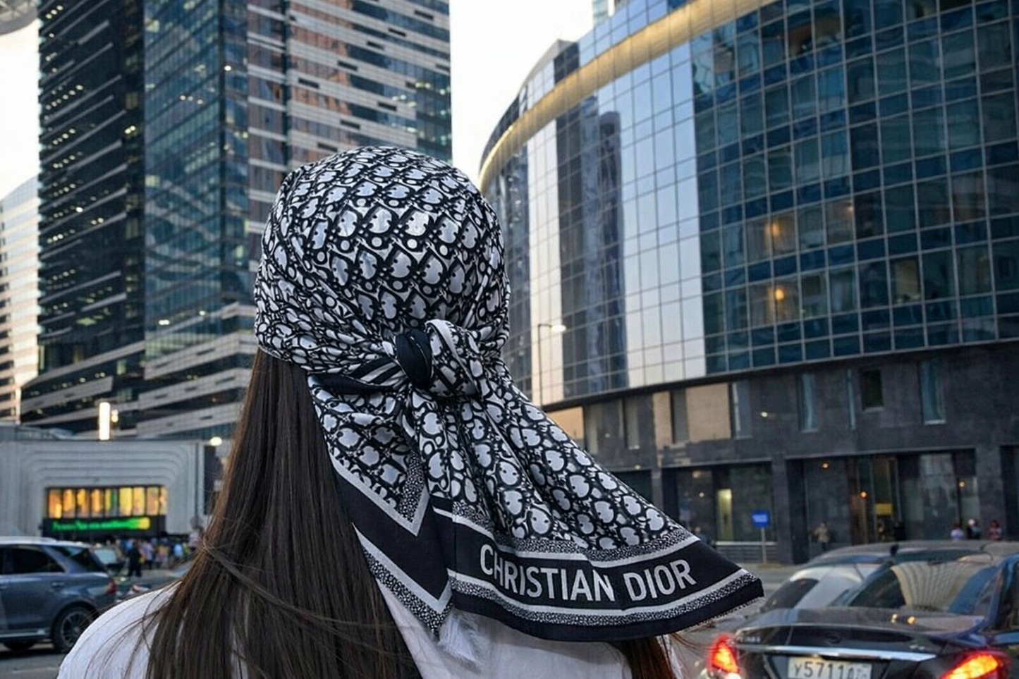 Carré de soie style D