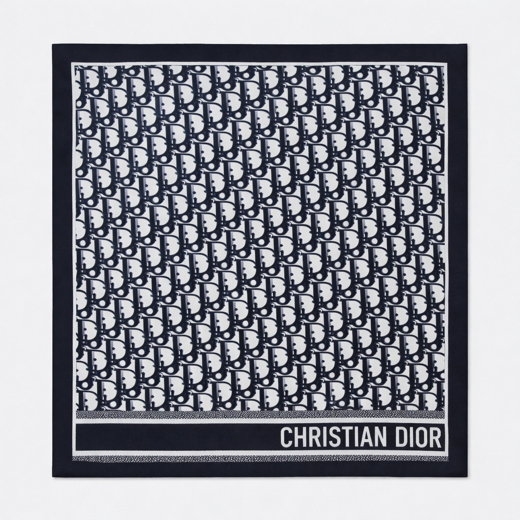 Carré de soie style D