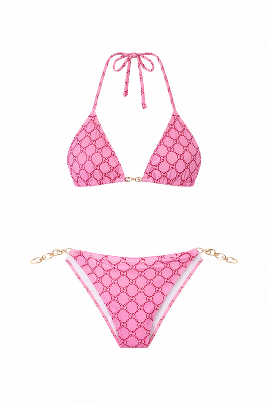 Bikini 2 pièces Style G (rose)