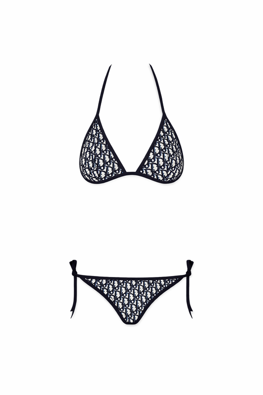 Bikini 2 pièce Style D (noir)